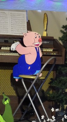 Mini cochon piano